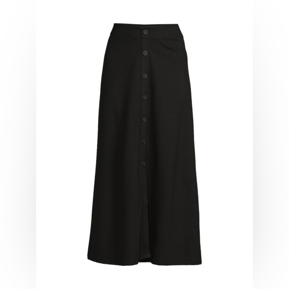 NWT - MAX STUDIO Button Front A Line Midi Skirt - Size Small